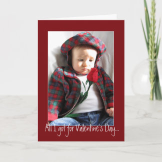 Cartão De Festividades Tudo que tenho é essa velha rosa