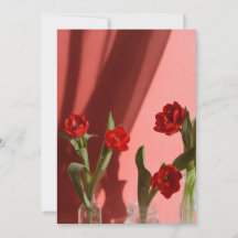Tulipas Vermelhas “Sê Meu Namorado?” Valentim Mini