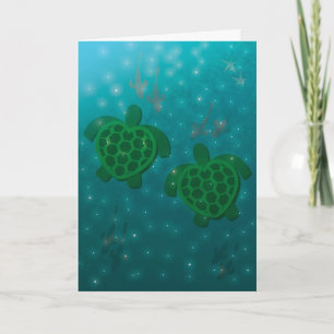Cartão De Festividades Turtle Love - The Pair of Us