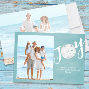 Cartão De Festividades Typografia Elegante Praia Personalizada de Joy Tur