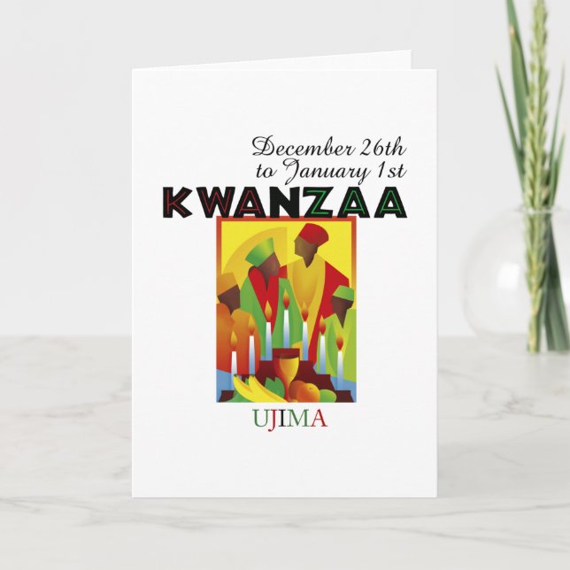 Cartão De Festividades UJIMA - Responsabilidade (Frente)