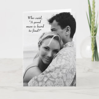 Cartão De Festividades Um bom homem