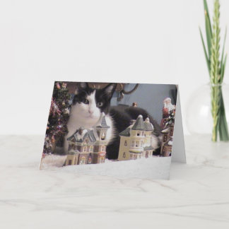 Cartão De Festividades Um Boo Natal