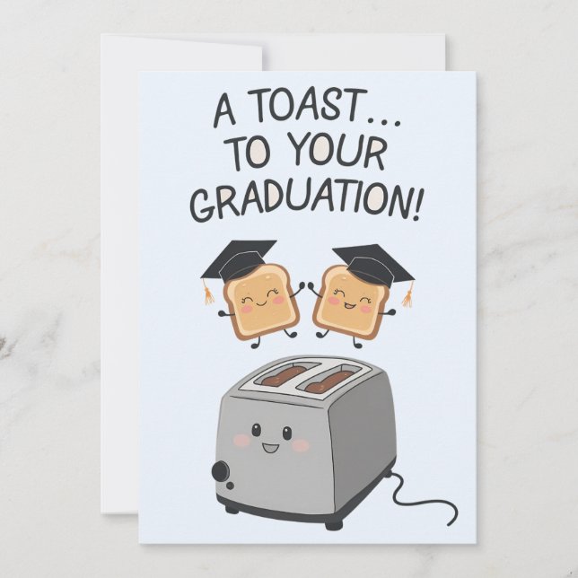 Cartão De Festividades Um brinde aos seus amigos da família Engraçados (Frente)