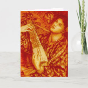 Cartão De Festividades Um Carol de Natal de Rossetti