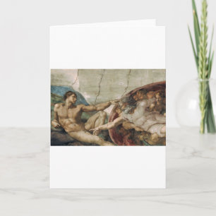 Cartão De Festividades Um deus curioso.