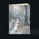 Cartão De Festividades um dia de invernos frio<br><div class="desc"></div>
