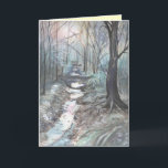 Cartão De Festividades um dia de invernos frio<br><div class="desc"></div>