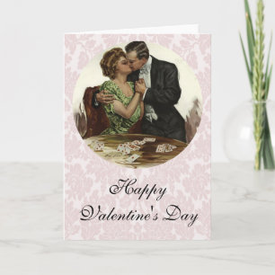 Cartão De Festividades Um jogo dos corações