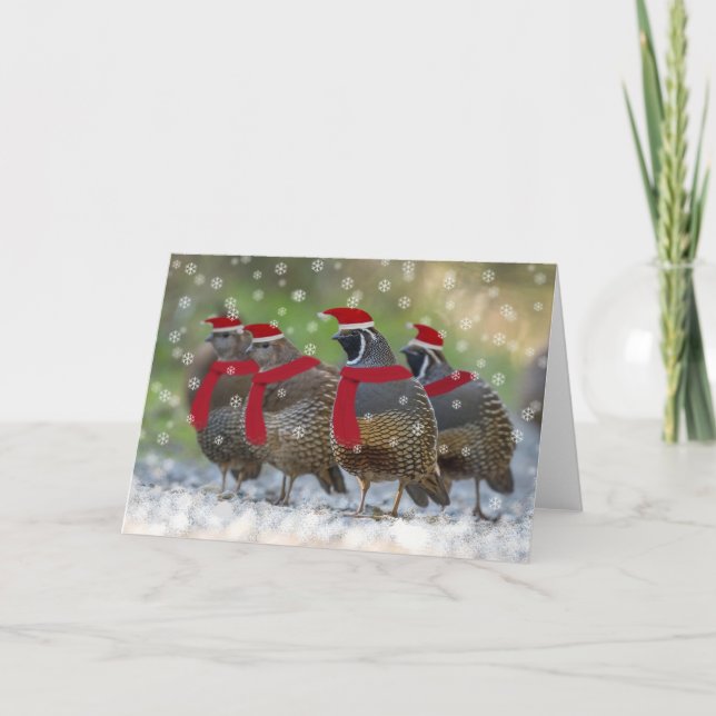 Cartão De Festividades Um Natal de Cail (Frente)