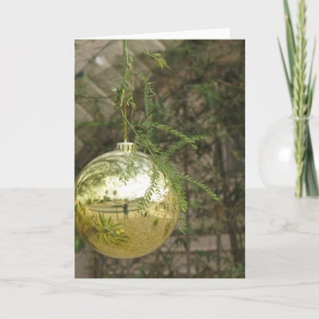 Cartão De Festividades Um Natal do sudoeste (Frente)