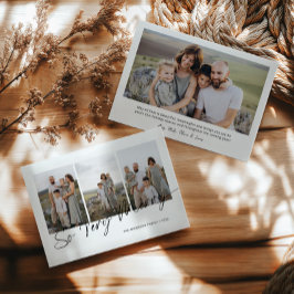 Cartão De Festividades Um Natal Elegante Moderno e Muito Feliz