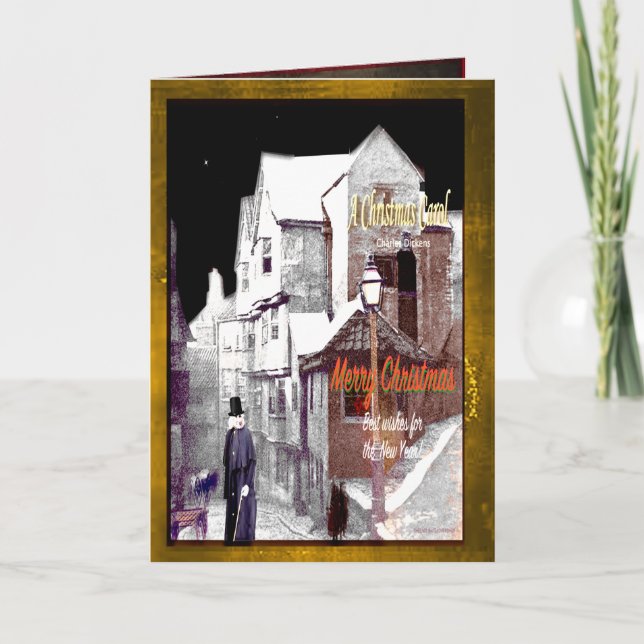 Cartão De Festividades Um Natal Feliz Natal (Frente)