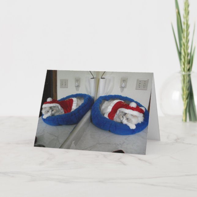 Cartão De Festividades Um Natal Muito Útil (Frente)