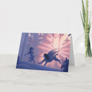 Cartão De Festividades Um Natal pagão