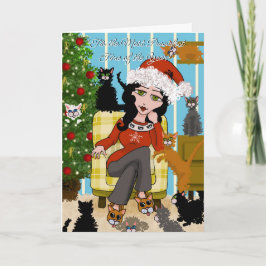 Cartão De Festividades Um Natal Puuurfeito!