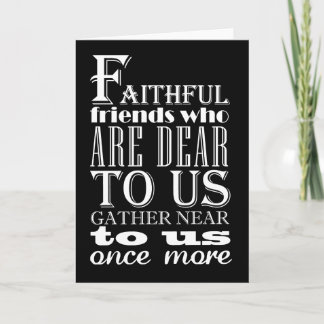 Cartão De Festividades Um pequeno Natal feliz