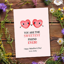 Cartão De Festividades Um pequeno trato para alguém doce Dia de os namora