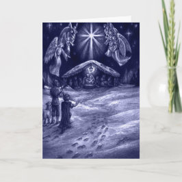 Cartão De Festividades Um salvador é Nascer!