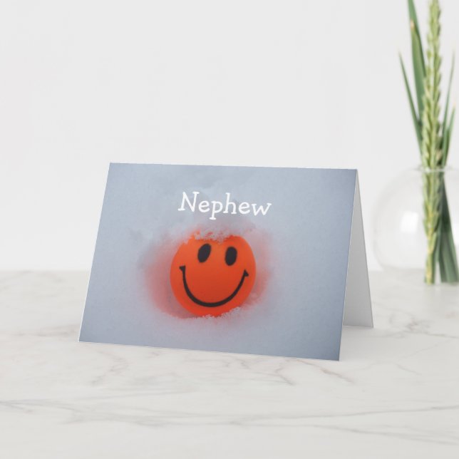 Cartão De Festividades Uma cara - dia dos namorados dos sobrinho (Frente)