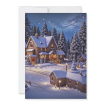 Uma Noite Invernal Aconchegante na Expectativa do 