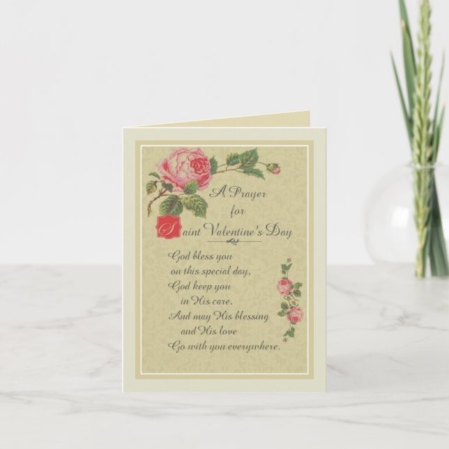 Cartão De Festividades Uma oração para a Rua. (Frente)