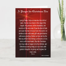 Uma oração para a véspera de Natal