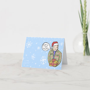 Cartão De Festividades Uma Pequena Coisa Do Kevin Xmas Card