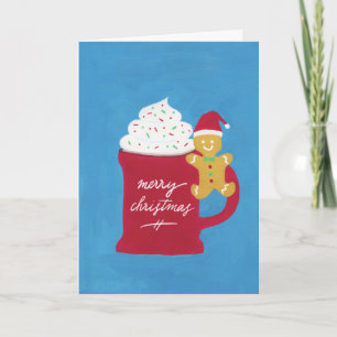 Cartão De Festividades Uma Taça de Feliz Natal