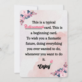 Cartão De Festividades Uma Viagem Poética Em Reforma (Para Ele/Ela)