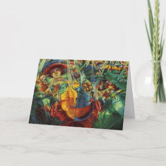 Cartão De Festividades Umberto Boccioni - Risos