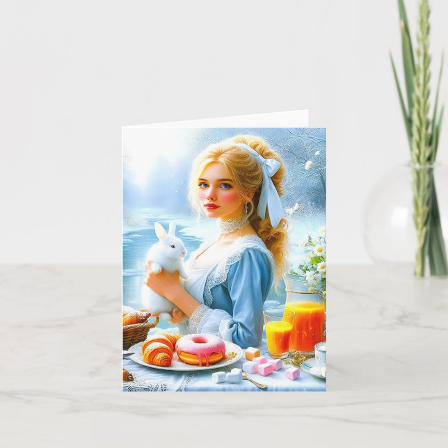 Cartão De Festividades Un monde merveilleux, carte pour toutes occasions (Frente)