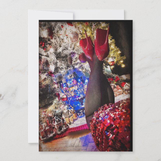 Cartão De Festividades Under The Tree (Frente)