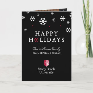 Cartão De Festividades Universidade Stony Brook | Marca nominativa
