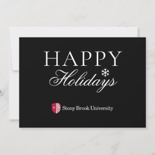 Cartão De Festividades Universidade Stony Brook Marca nominativa