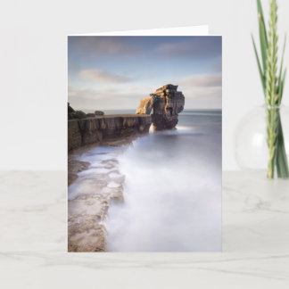 Cartão De Festividades Uns muitos tempos que estão na rocha do púlpito