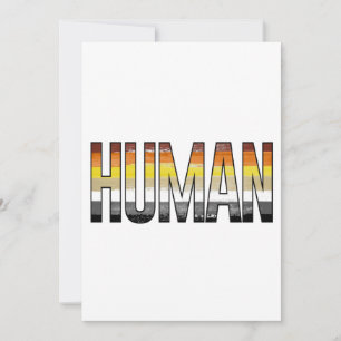 Cartão De Festividades Urso Humano