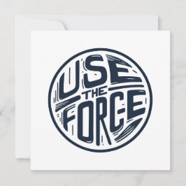 Cartão De Festividades Use a força 2