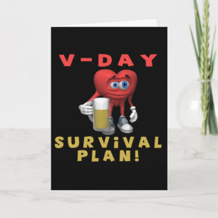 Cartão De Festividades V-Day Survival Plan