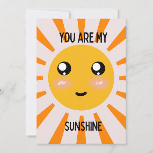 Cartão De Festividades Valentine Sunshine