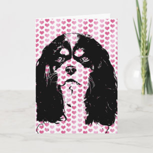 Cartão De Festividades Valentines - Cavalier Silhouette