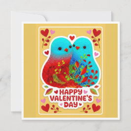 Cartão De Festividades Valentines Day Card by Perfectly Misaligned 1