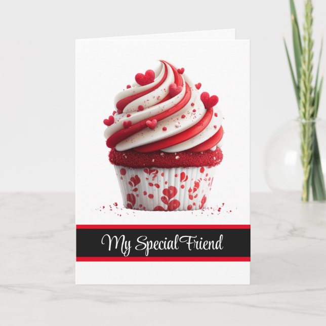 Cartão De Festividades Valentine's Day Card-My Special Friend  (Frente)