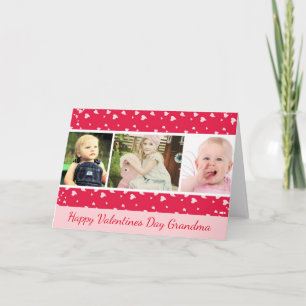 Cartão De Festividades Valentines Day Photo Card for Grandma