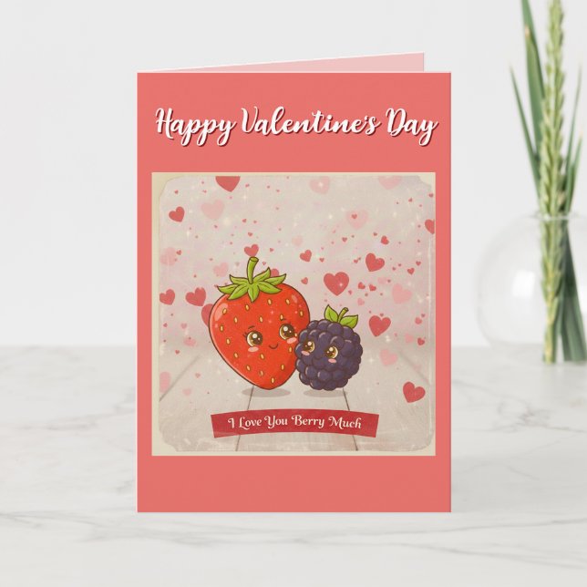 Cartão De Festividades Valentine's Delectible Delights Card (3) (Frente)