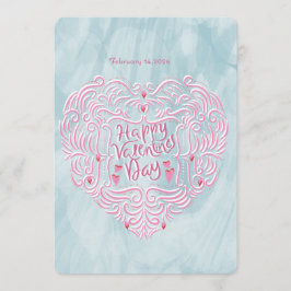 Cartão De Festividades Valentines greeting 