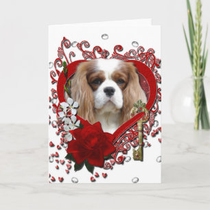 Cartão De Festividades Valentines - Key to My Heart - Cavalier - Light