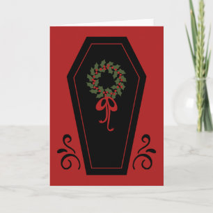 Cartão De Festividades Vamire Holiday Coffin