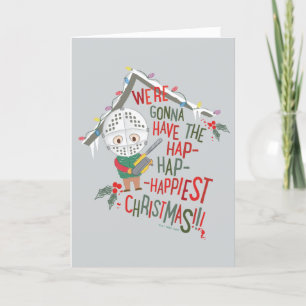 Cartão De Festividades Vamos ter o Natal mais feliz do Hap-Hap