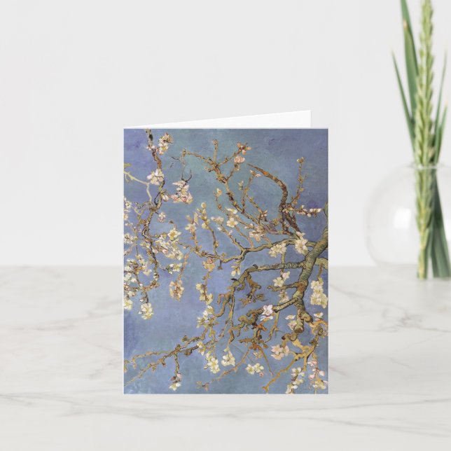 Cartão De Festividades Van Gogh Almond Blossom (Frente)